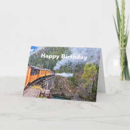 Tarjeta Locomotora del Ferrocarril de Durango y Silverton 