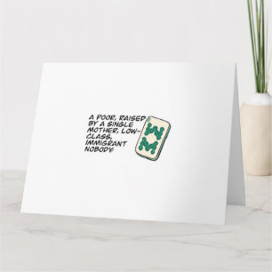 Tarjeta Locos ricos asiáticos cita de la escena de Mahjong