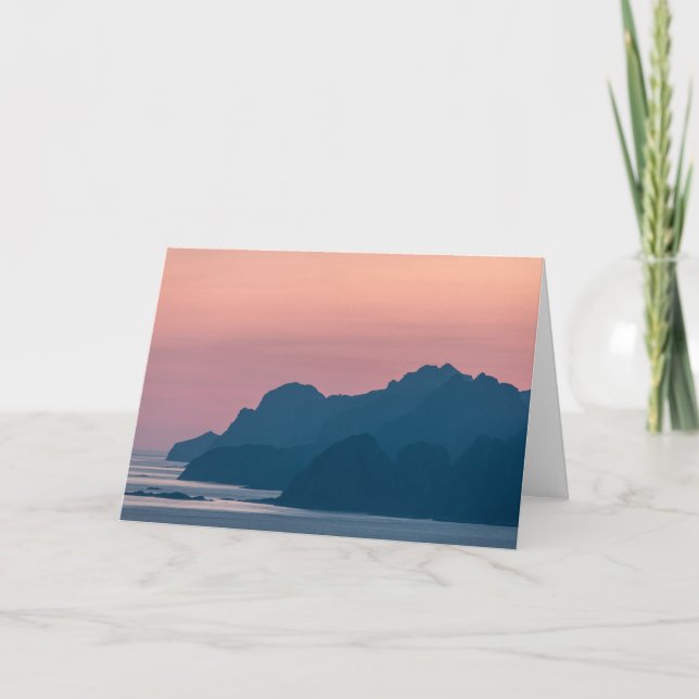 Tarjeta Lofoten Noruega (Anverso)