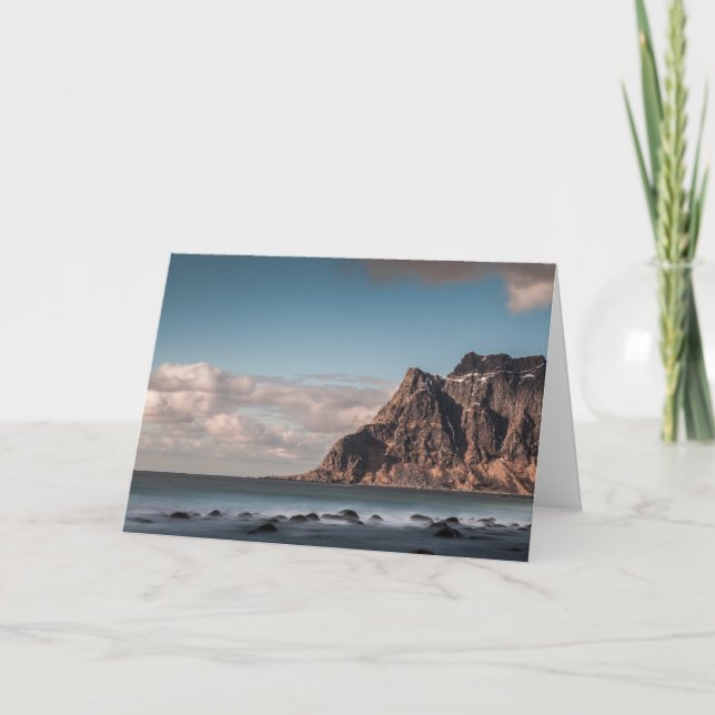 Tarjeta Lofoten Uttakleiv (Anverso)