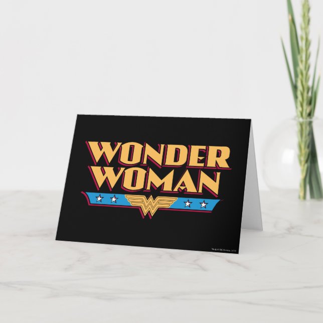 Tarjeta Logo 2 de Wonder Woman (Anverso)