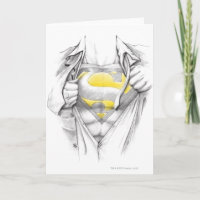 Logo de Chest Superman esbozado