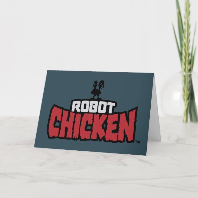 Tarjeta Logo de Robot Chicken (Anverso)