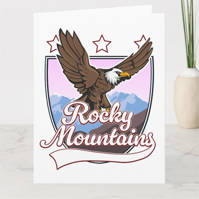 Tarjeta Logo de Rocky Mountains (Anverso)