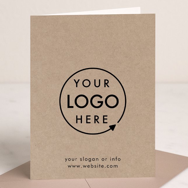 Tarjeta Logo de Rustic Kraft | Empresa moderna (Subido por el creador)