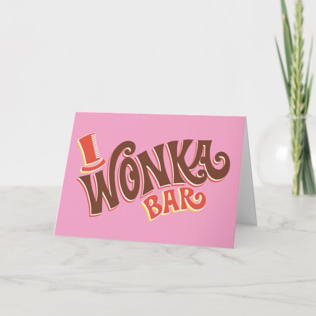 Tarjeta Logo de Wonka Bar (Anverso)