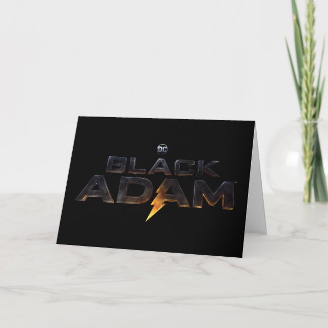 Tarjeta Logo del Black Adam (Anverso)