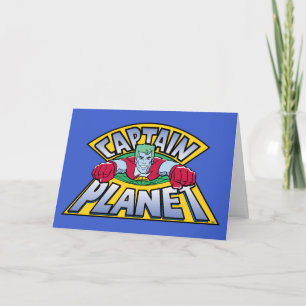 Tarjeta Logo del planeta capitán