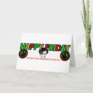 TARJETA LOGO FELIZ DEL VIERNES