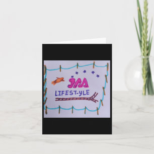 Tarjeta Logotipo de Jaa Lifestyle Company jadeando