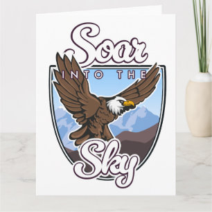 Tarjeta logotipo de Vuela hacia el cielo