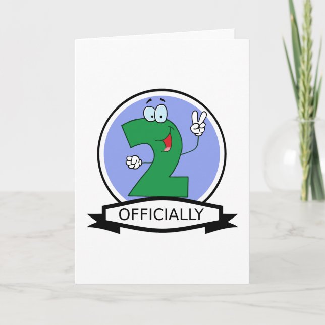 Tarjeta Logotipo oficial de cumpleaños 2 (Anverso)