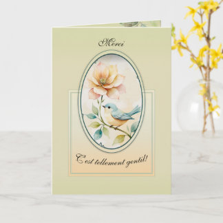Tarjeta L'oiseau paisible