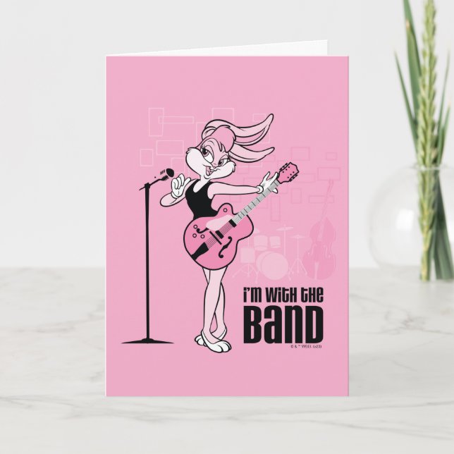 Tarjeta Lola Bunny Estoy con la banda (Anverso)
