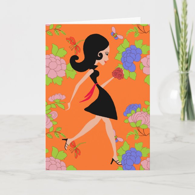 Tarjeta Lola el Shopaholic (Anverso)