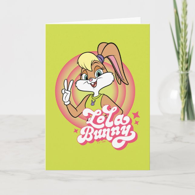 Tarjeta Lola Retro LOONEY TUNES™ Rings (Anverso)