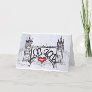 Tarjeta London with love