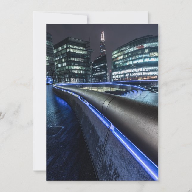 Tarjeta Londres de noche (Anverso)