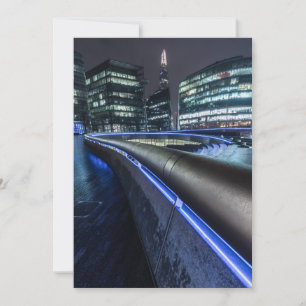 Tarjeta Londres de noche