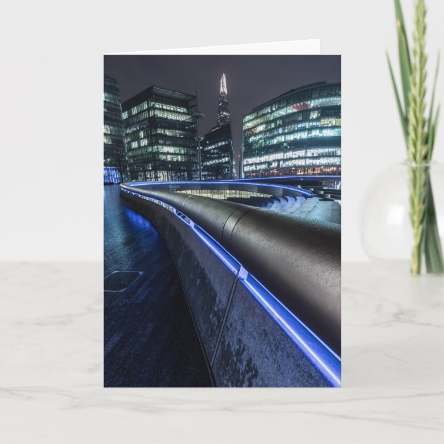 Tarjeta Londres de noche (Anverso)