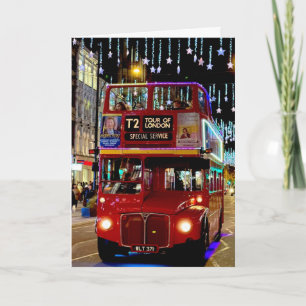 Tarjeta Londres icónico - Navidad 