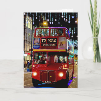 Tarjeta Londres icónico - Navidad 