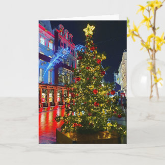 Tarjeta Londres icónico - Navidad