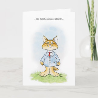 Tarjeta Lonely Kitty Card