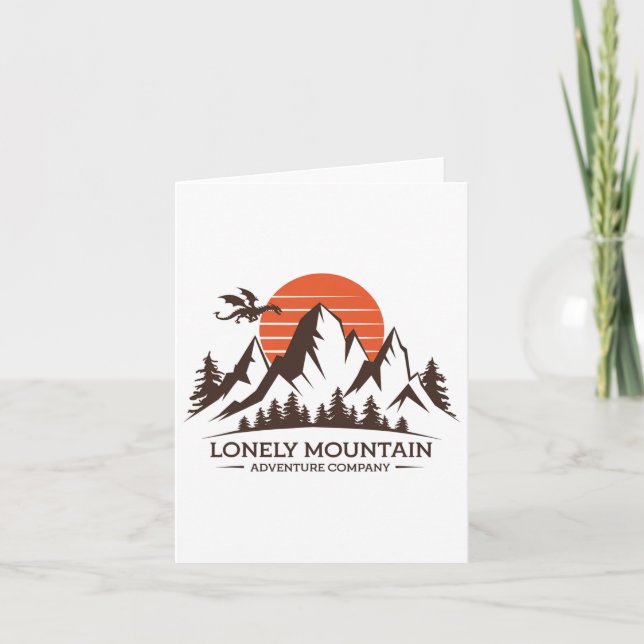 Tarjeta Lonely Mountain - Adventure Company - Fantasy Trip (Anverso)
