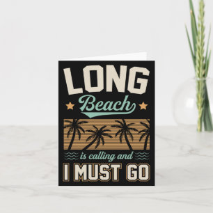 Tarjeta Long Beach está llamando y debo ir California