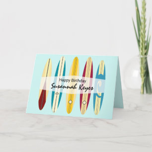 Tarjeta Longboards Vintage