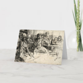 Tarjeta Longshoremen - Silbador - 1859