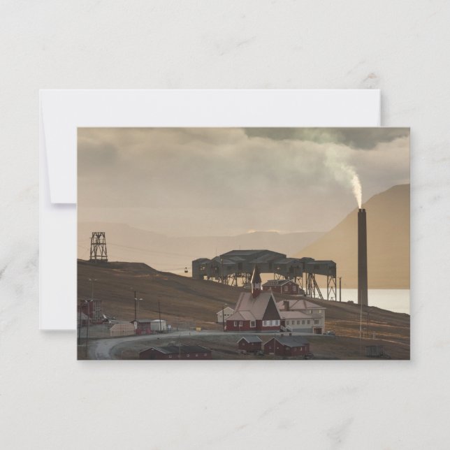 Tarjeta Longyearbyen Svalbard (Anverso)