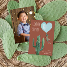 Lookin Sharp Cactus Blue Classroom Valentine Photo