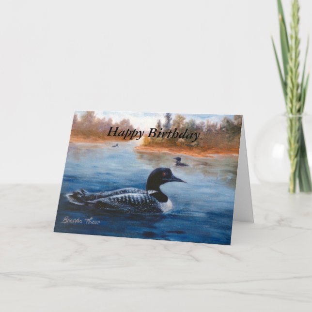 Tarjeta Loon Lake Blank (Anverso)
