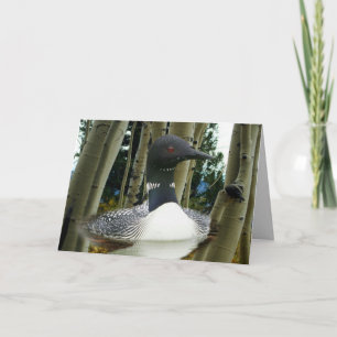 Tarjeta Loon Wilderness
