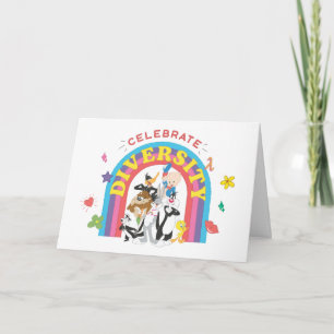 Tarjeta LOONEY TUNES™ - Celebrar el arcoiris del orgullo d