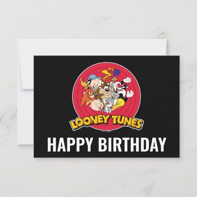 Tarjeta LOONEY TUNES™ Character Logo (Anverso)