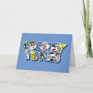 Tarjeta LOONEY TUNES™ Characters in Lettering