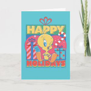 Tarjeta LOONEY TUNES™ TWEETY™ Felices Fiestas