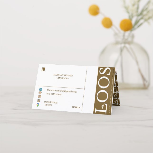 TARJETA LOOS LOYALTY (Reverso)