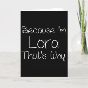 Tarjeta Lora Divertido Cumpleaños Personalizado Mujeres No