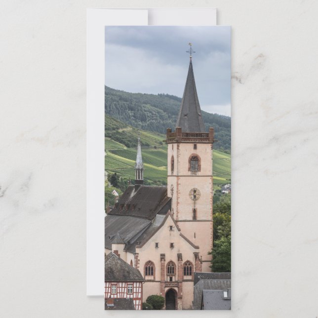 Tarjeta Lorch am Rhein, Alemania (Anverso)