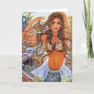 Tarjeta Lorelei por Lisa Iris Greeting Card