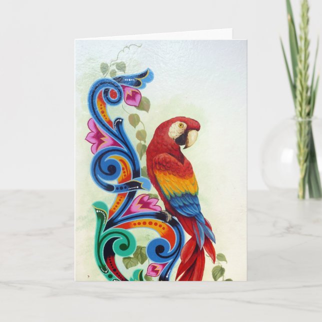 Tarjeta loro (Anverso)