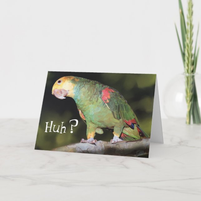 Tarjeta Loro, ¿eh? (Anverso)