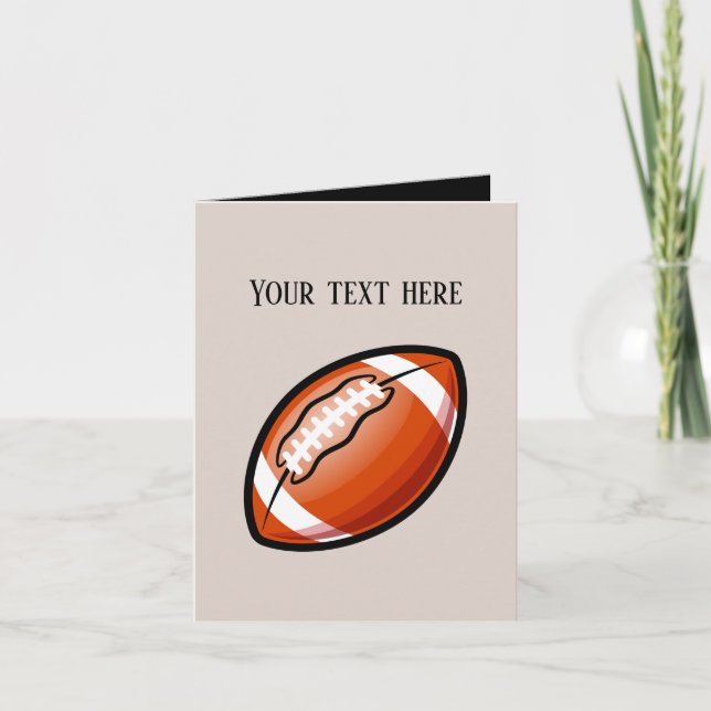 Tarjeta Los amantes de los deportes de fútbol de Guay agre (Anverso)