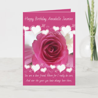 Tarjeta los amigos cardan para los cumpleaños