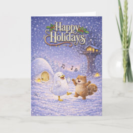 Tarjeta Los amigos hacen las fiestas 