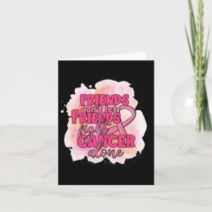 Tarjeta Los amigos no permiten que los amigos luchen contr